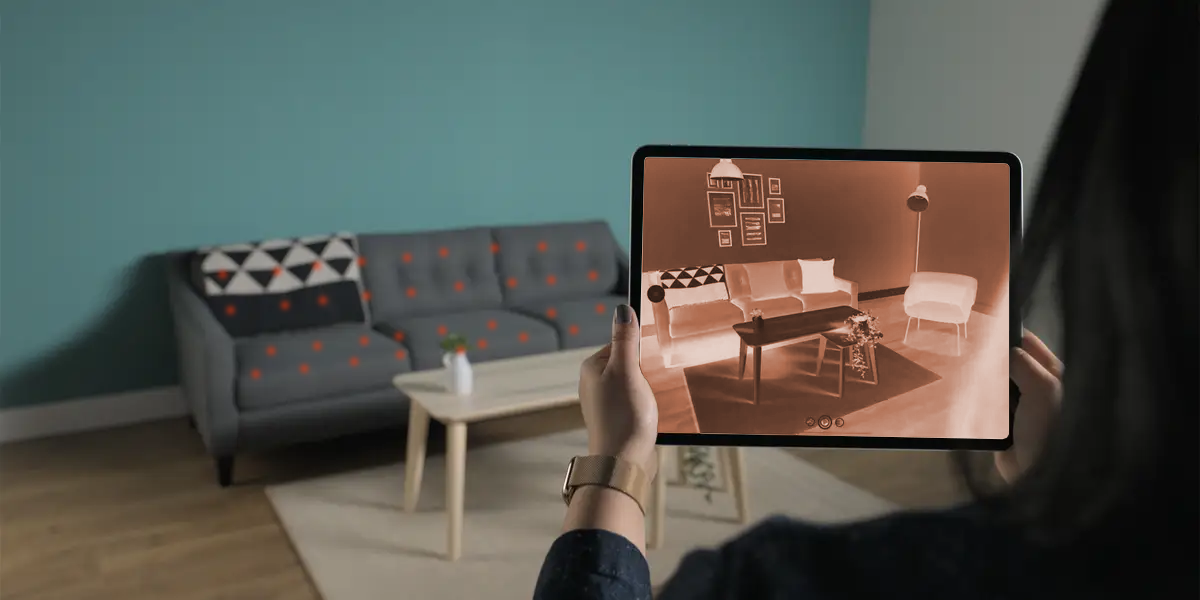 Phoenix Fireplace In Home Measure and LiDAR Scan